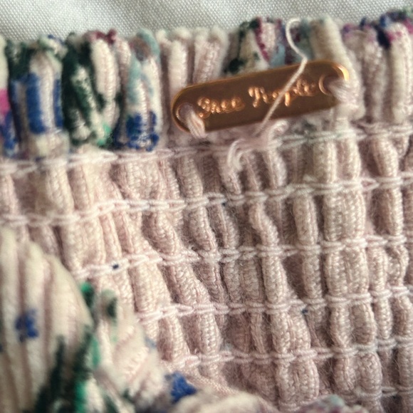 free people floral velour baby doll dress! - Picture 2 of 2